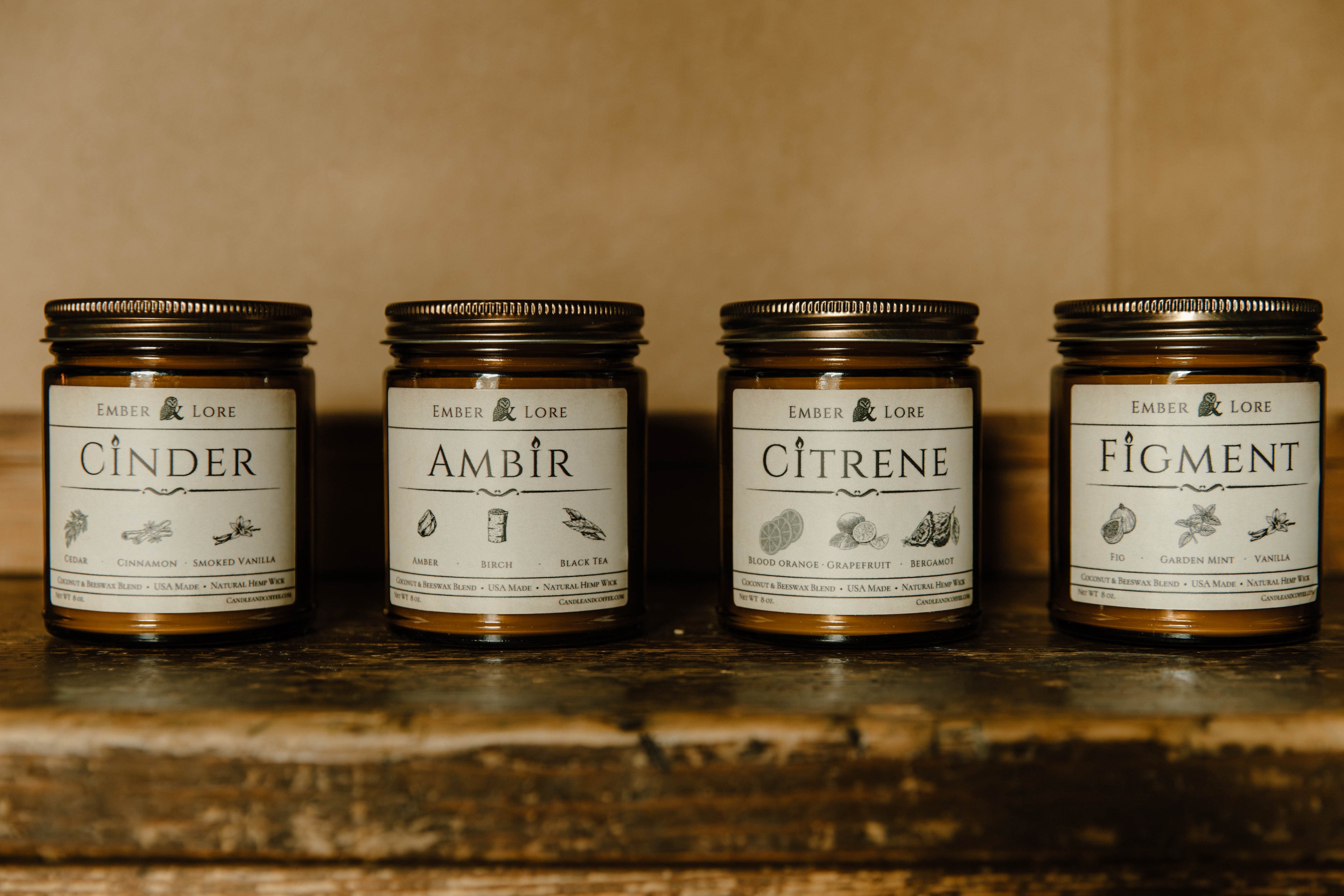 Ember & Lore Candles