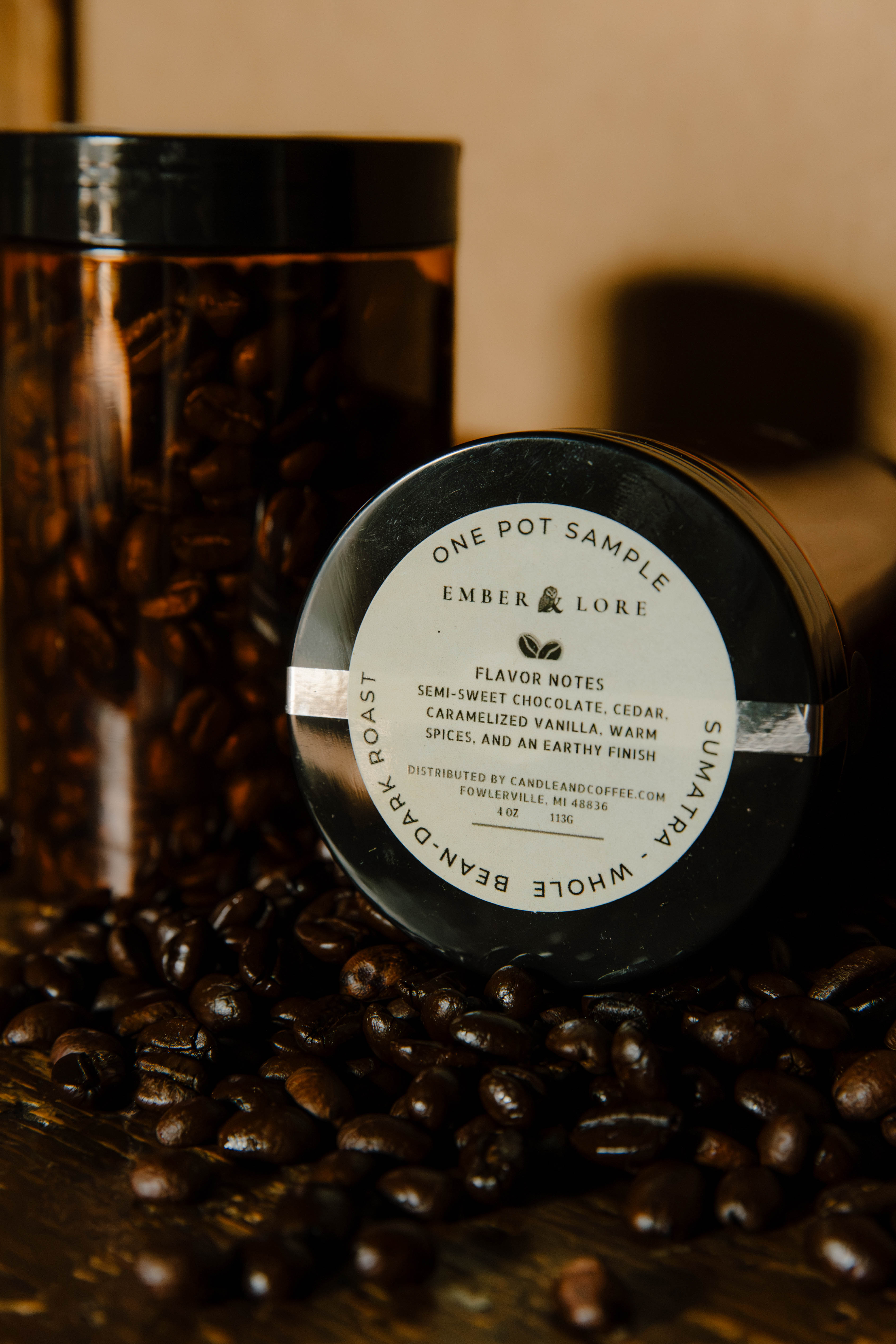 Sumatra Dark Roast Sample